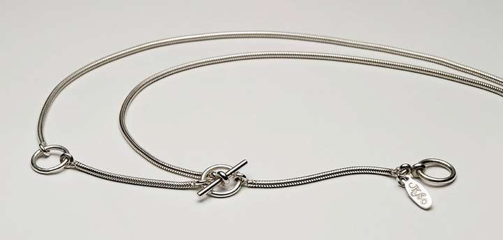 Joy's Favorite Sterling Silver Adjustable Chain - Fine Art Luxury Jewelry by Joy Beckner