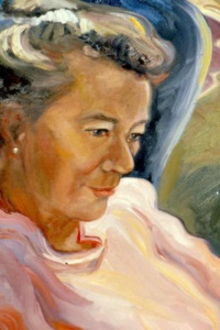 "Jeanne" Oil Paintings of Humans by Joy Beckner Artist/ Bronze Sculptor