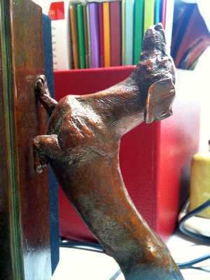 Squirrel Season, Smooth 1:6 Bookends - “Joy, I love my bookends! I look at them every day.” Alex “Joy, I love my bookends! I look at them every day.” Alex - Squirrel Season, Smooth 1:6 Bookends