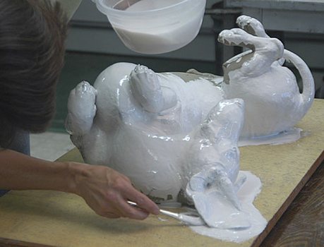 Bronze Sculpture Process Joy Beckner Sculptor Artist