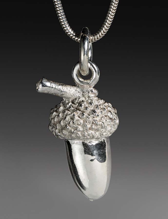 "A Squirrels Dream" Sterling Silver Pendant "A Squirrels Dream" by Joy Beckner